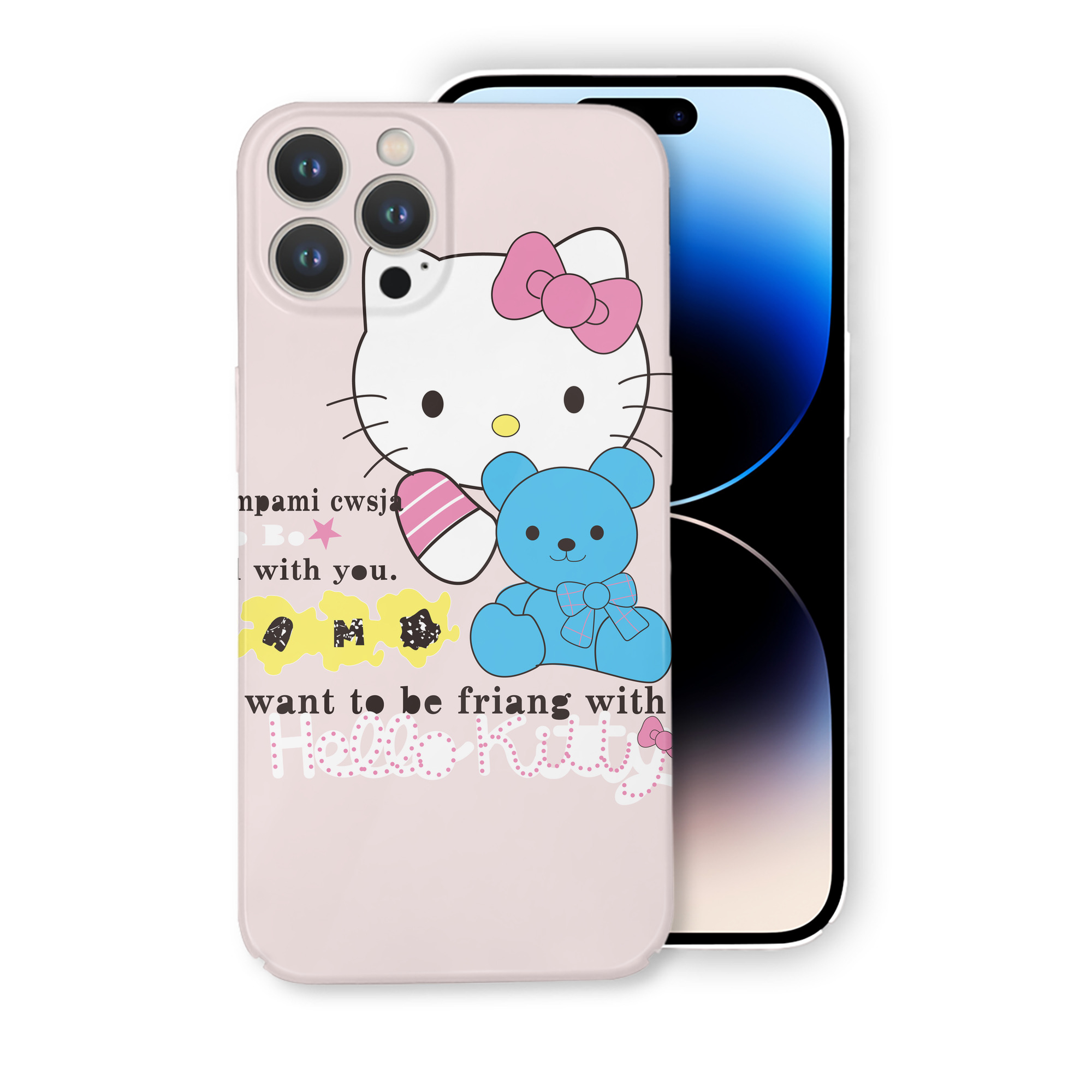 （画像用） Hello Kitty ハローキティ 【iPhone 14シリーズ対応】ハードケース